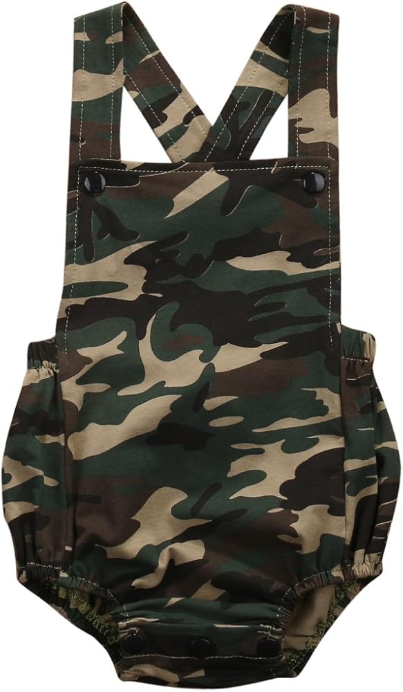 girls camo jumpsuit