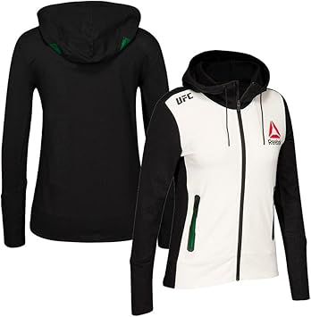 sudadera reebok ufc mujer blanco