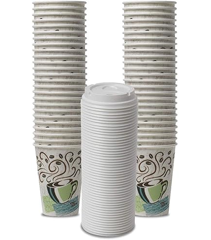 Amazon.com: Dixie Hot Cups, Paper, 8oz, Coffee Dreams Design
