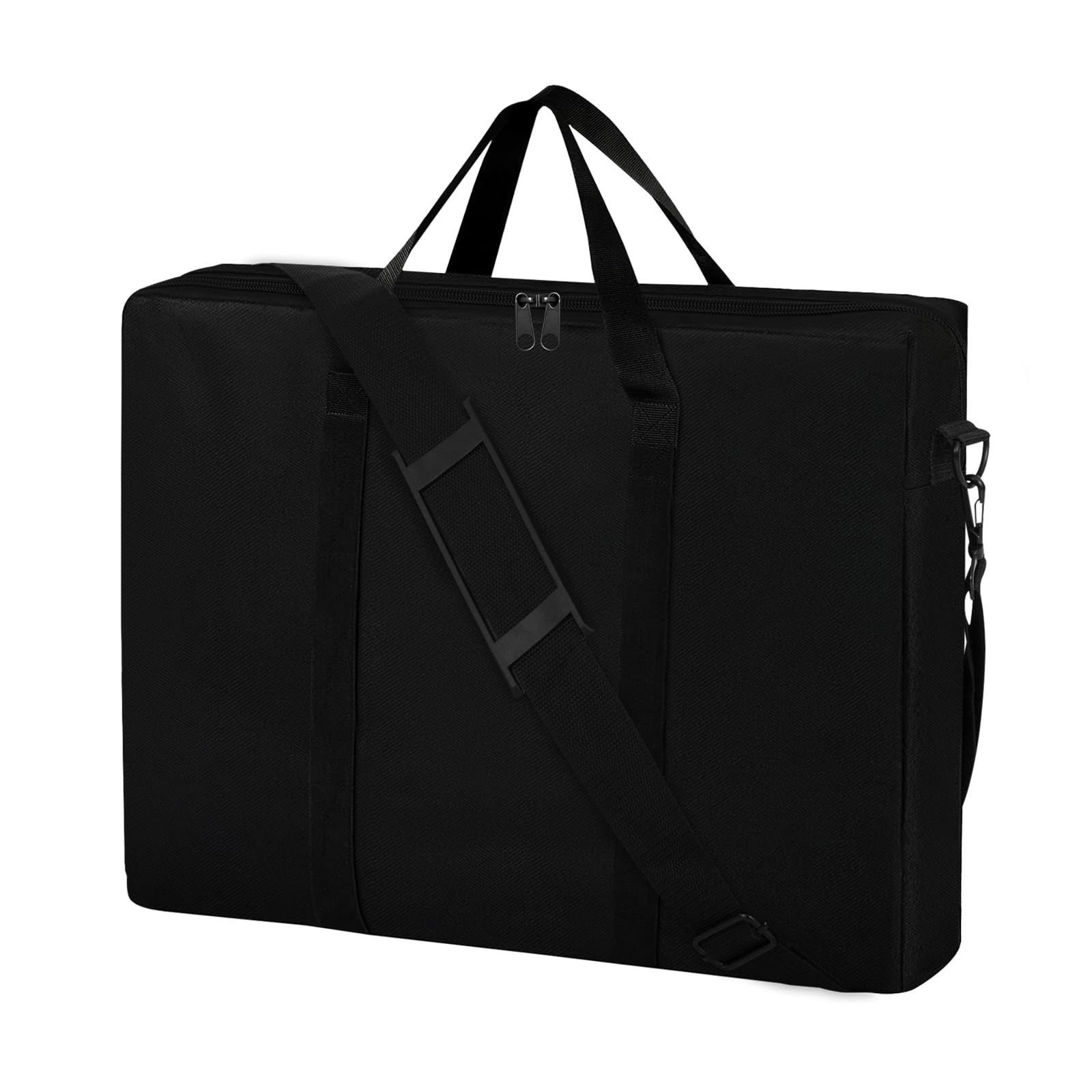Photo 1 of Kovshuiwe Folding Table Storage Bag, 25" D X 25" W X 4.7" H 600D Waterproof Heavy Duty Carrying Bag for 4ft Folding Tables, Picnic/Camp Tables Cover with Durable Zipper & Shoulder Strap?Bag Only?