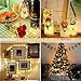 AXTEE Fairy String Lights, 24 Pack LED Starry String Lights Battery Operated, 3.3FT 20 LED Firefly Moon Lights, Waterproof Silver Copper Wire LED Party Lights for Wedding Mason Jars Crafts Christmas