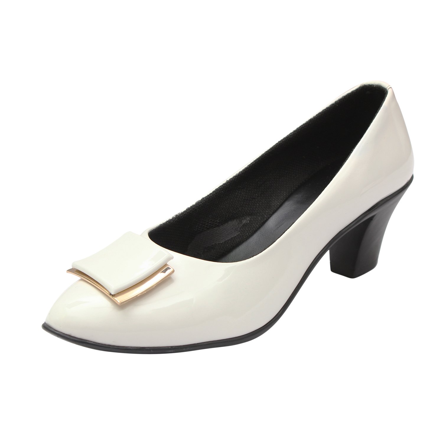 right steps women's leather pumps