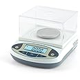 CGOLDENWALL High Precision Lab Digital Analytical Balance Lab Scale 1mg Precision Electronic Balance Jewelry Scales Kitchen Precision Weighing Electronic Scale Calibrated (500g, 0.001g)
