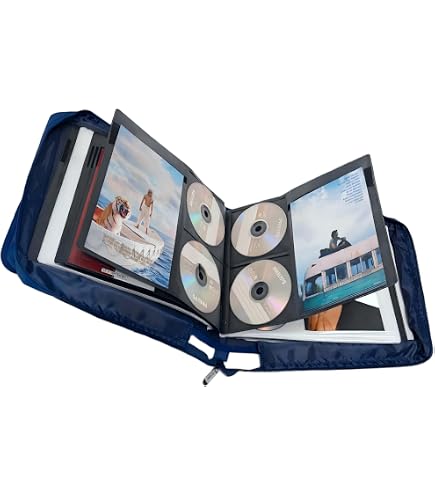 Amazon.com: Maxtek Black 12 Disc DVD Cases with 5 Flip Trays and