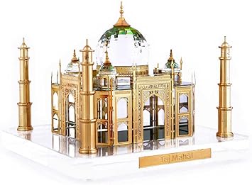 Amazon Com Kolambas Taj Mahal From Agra India Home Decor Souvenir Crystal Showpiece Corporate Gift Furniture Decor