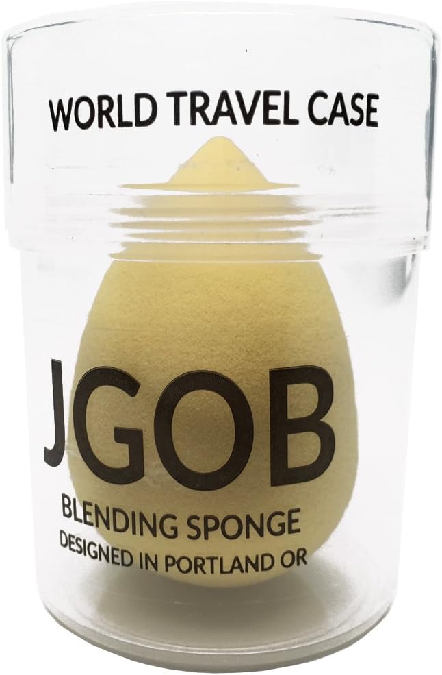 Fuego Yellow Applicator Makeup Blender Sponge for Beauty