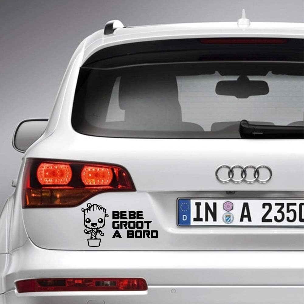 Anakiss Sticker Bebe A Bord Pour Voiture Bebe Groot A Bord Cm Noir Cadeaux Et Produits Derives Auto Et Moto Mosquitocontrolequipment Com