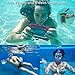 Waterproof Phone Case for Swimming iPhone 13 Pro Max Samsung 20+ and All Large Phones 4 x 7.2cm. Waterproof Pouch for Phone Keys Money Holder Passport Travel Dry Bag. IPX8. 10m Under Water. Blue