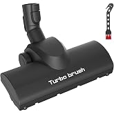 Turbo Brush Head Compatible with Miele C1 C2 C3 CX1 S1 Vacuum Cleaners | Air-driven Floor Brush, Rotating Floorhead Roller, Quick Remove Hair or Threads from Carpet, Great for Pet Owners