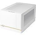 SilverStone Technology SUGO 14, SG14, White, Mini-ITX Cube Chassis, Supports 3 Slot Full Length GPUs/ATX PSU / 240mm AIO, 4 Removable Panels, SST-SG14W