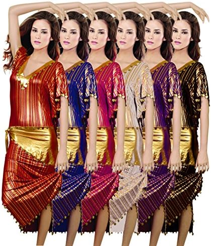 Oriental Abaya Handmade Sexy Beaded Saidi Costume Galabya Belly Dance Lingerie-White