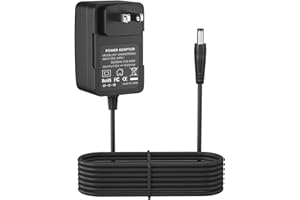 NFGEKT 12V Power AC Adapter for Yamaha Keyboards PA PSR YPG YPT DD Series, Replacement Universal Power Supply Adapter Cord for Yamaha PA130 PA150