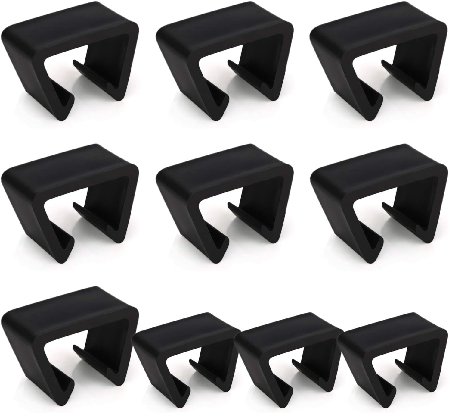 Outdoor Patio Furniture Clips, 11Pcs Sectional Sofa Rattan Furniture Clamps, 2 Sizes Wicker Chair Alignment Fasteners, Connect The Sectional or Module Outdoor Couch Patio Furniture