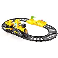 Cat Construction Power Track Friends Preschool Train Set
