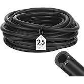 Innconee Epdm Garden Rubber Hose 3/8 Inch x 25 ft, Heavy Duty Sprayer Hose | 145 Psi Kink Resistant, General, Purpose Air Water, Chemical Resistant, Landscaping Agriculture, Irrigation Industrial Use