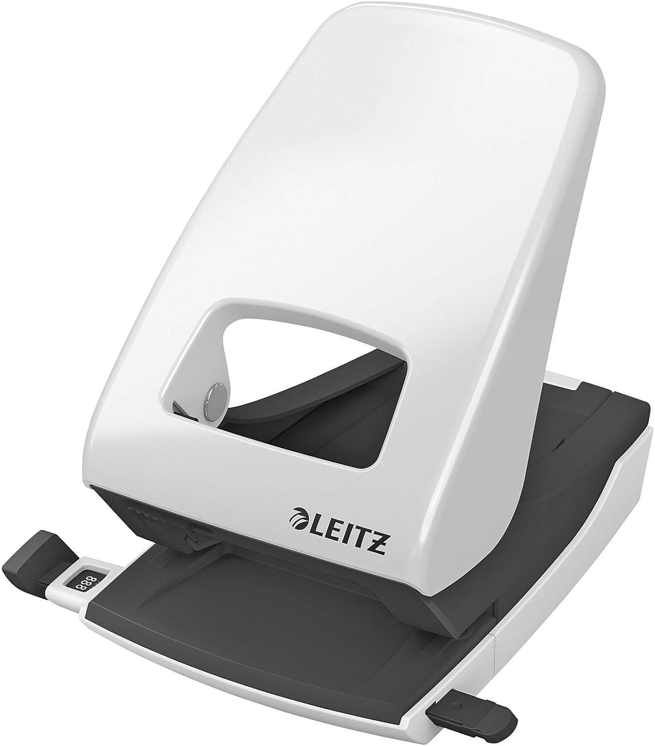 Leitz 51380085 Office Hole Punch Strong NeXXt 40 Sheets Grey
