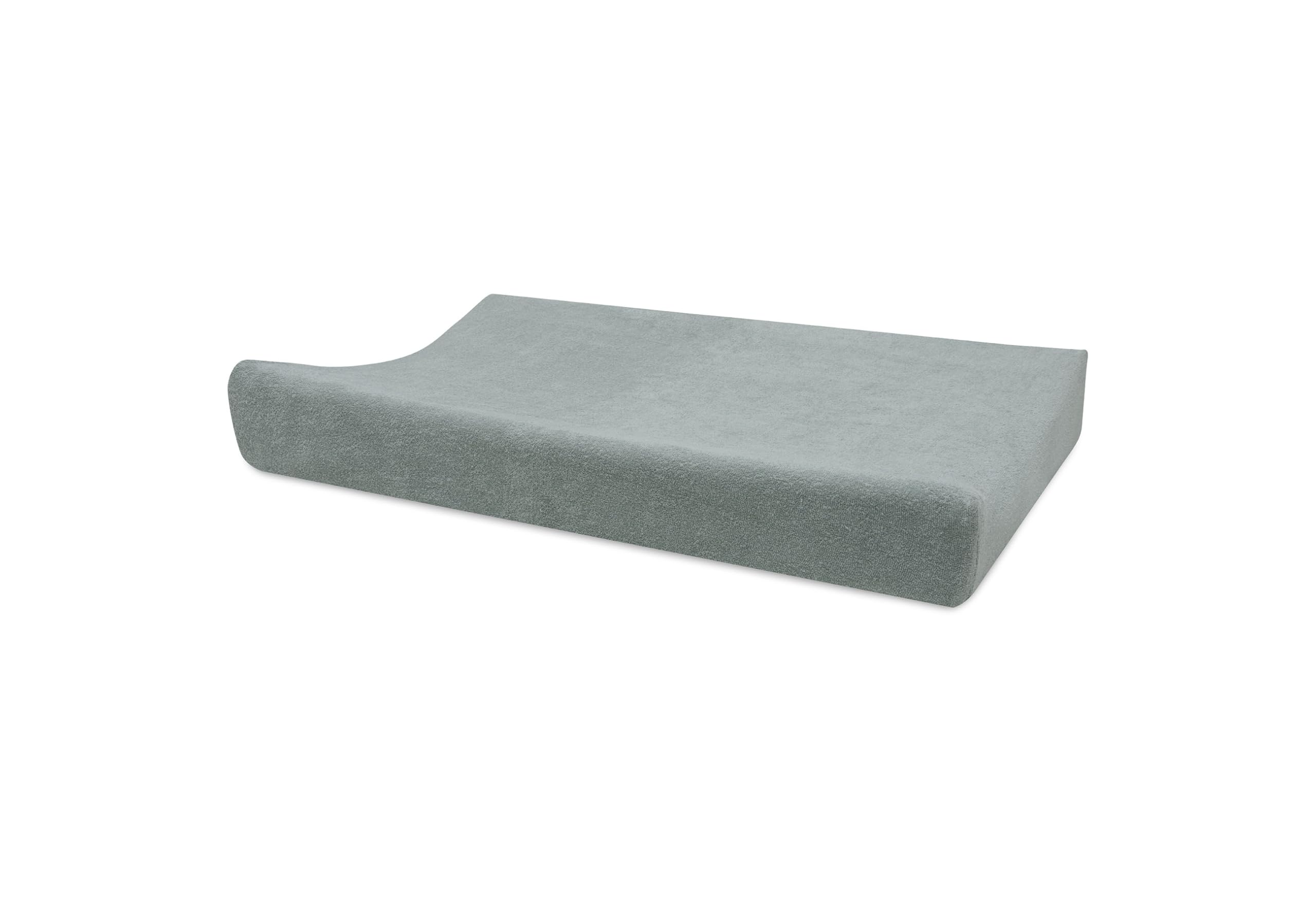 Jollein Terry Changing Mat Cover, Sea Green, 50 x 70 cm, 85% Cotton, 15% Polyester, Oeko-Tex Certified, Changing Mat Cover