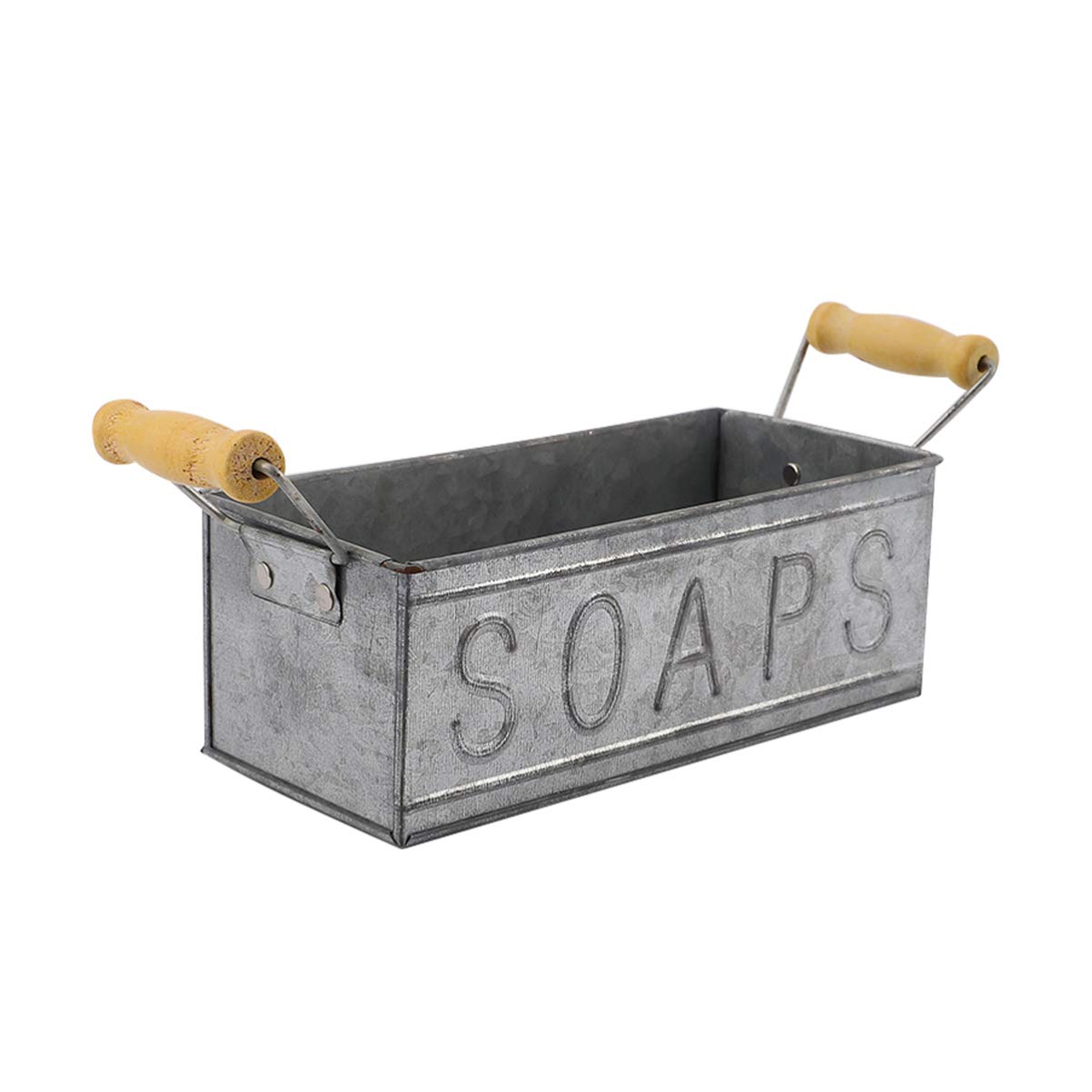 Vintage Metal Flower Vase with Handle Milk Jug Vase Vintage Farmhouse Vase Metal Flower Pot Soap Container for Christmas Yard Centerpiece Home (Silver)