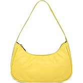 Afashor Shoulder Bags for Women Vegan Leather Hobo Sling Tote Handbag Retro Clutch Purse with Zipper Closure | Retro, with Zipper Closure