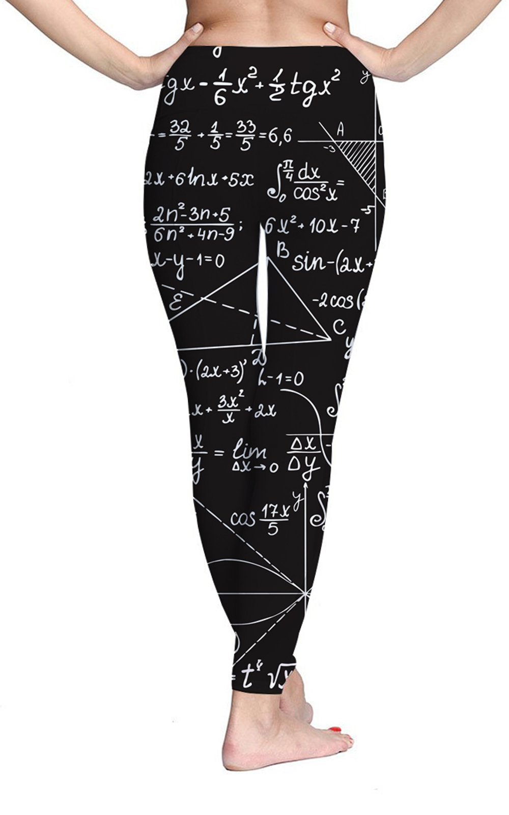 TUONROAD High Waist Printed Leggings Tummy Control Fitness Active Workout Running Jogging Gym Yoga Pants Activewear (Formula-1, M)