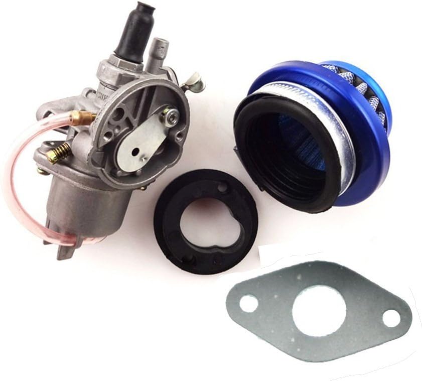Fuerdi Carburetor Carb 44mm Air Filter Stack for 47cc 49cc Mini ATV Quad Dirt Pocket Bike Cag Mini Moto Moped Scooter Motocross: Home & Kitchen