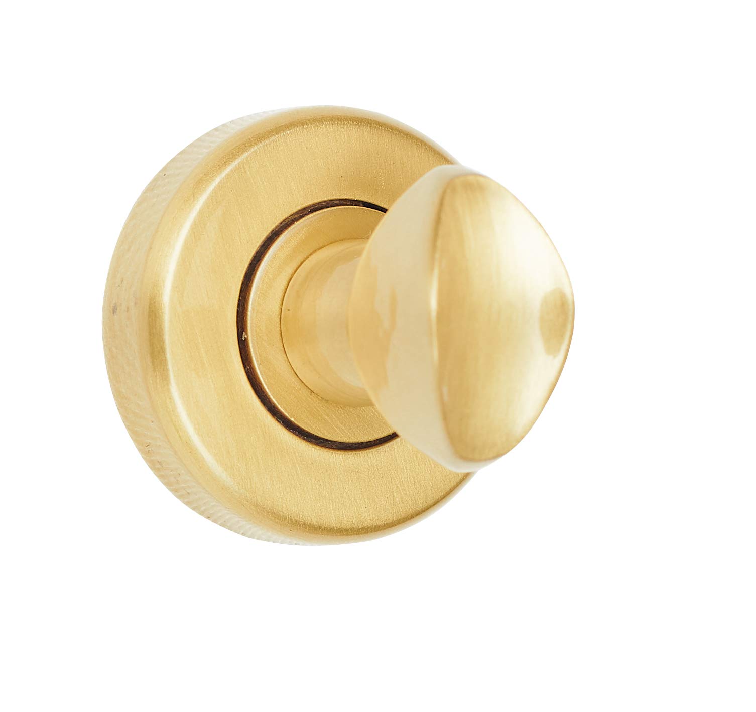 Fabricación Española Manivelas A32JDR32LM Model 4800 Bathroom Closure Set, Golden Matt