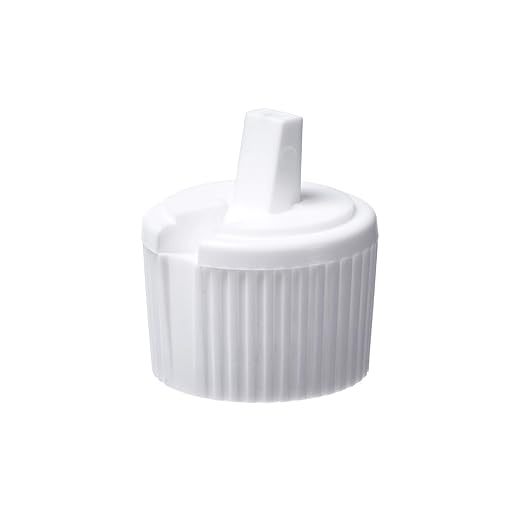 Amazon Com Consolidated Plastics White Flip Top Dispensing Cap 24 Mm 24 400 Finish 12 Piece Industrial Scientific