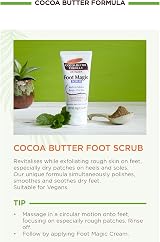 Palmers Foot Magic Cocoa Butter Set 60g Scrub & Cream Nail Brush view 3