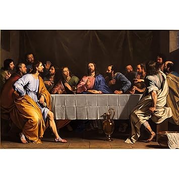 Puzzle House- JesusPT Jesus Christ Born, Holzpuzzle, Letztes Abendessen Meisterwerk, Fine Cut & Fit Classic 1000er Boxed Toys
