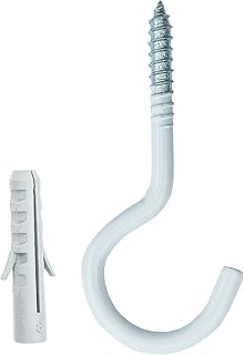 Connex DY5110009 Befestigungsset für Wäscheleinen, 16-teilig, verzinkt