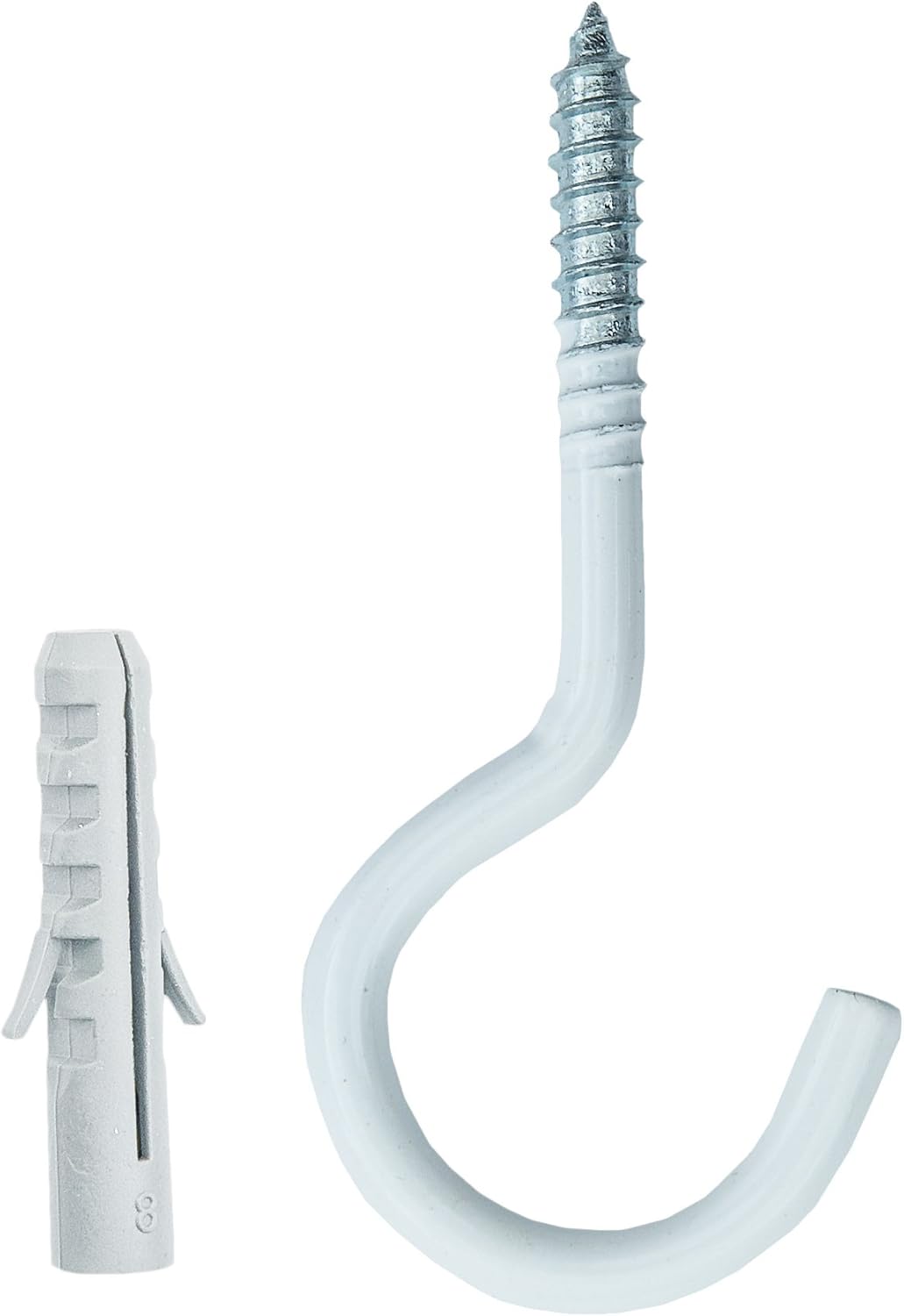 Connex DY5110009 Befestigungsset für Wäscheleinen, 16-teilig, verzinkt