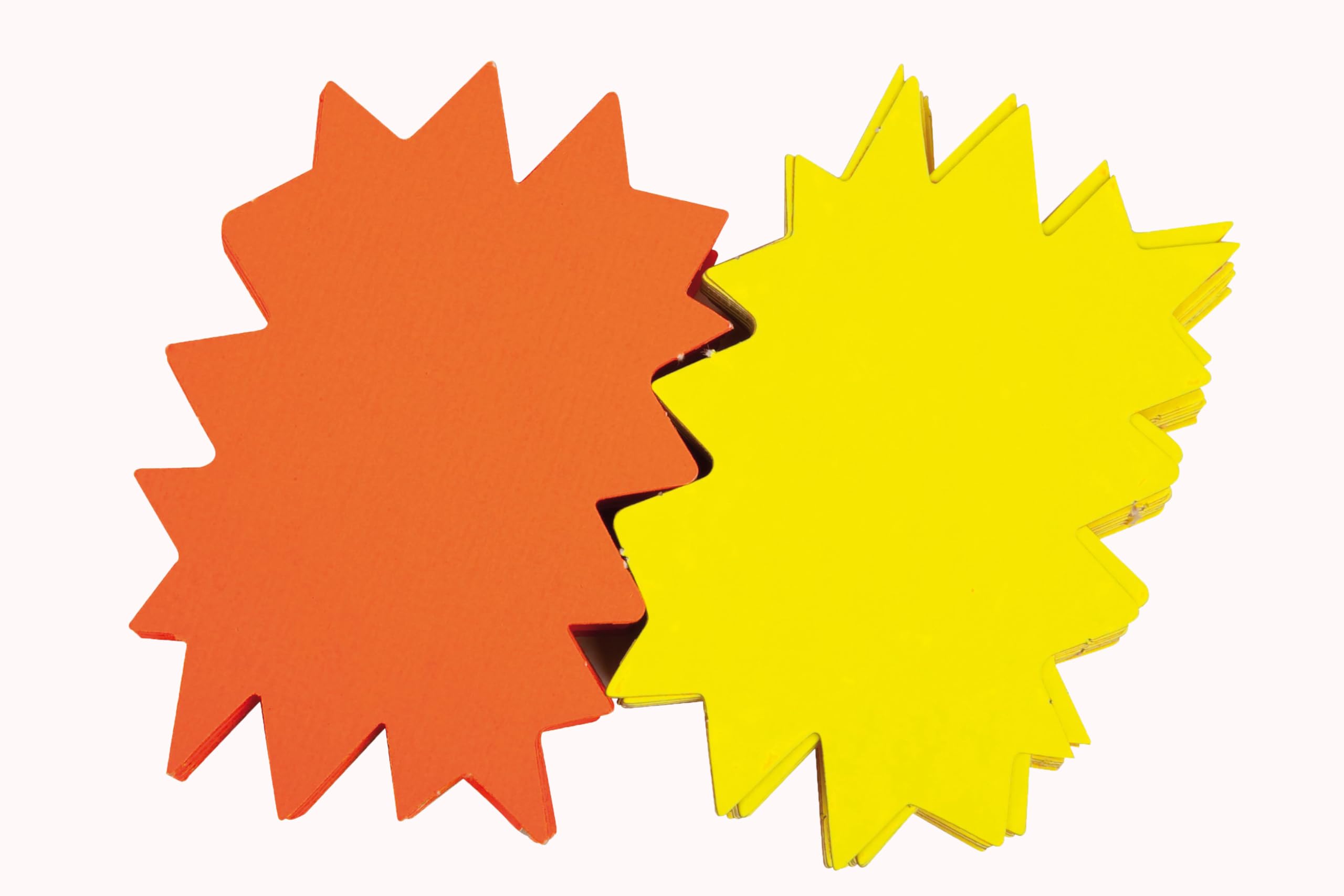 agipa 14925 "Star" Signal Labels 240 x 320 mm Yellow/Orange