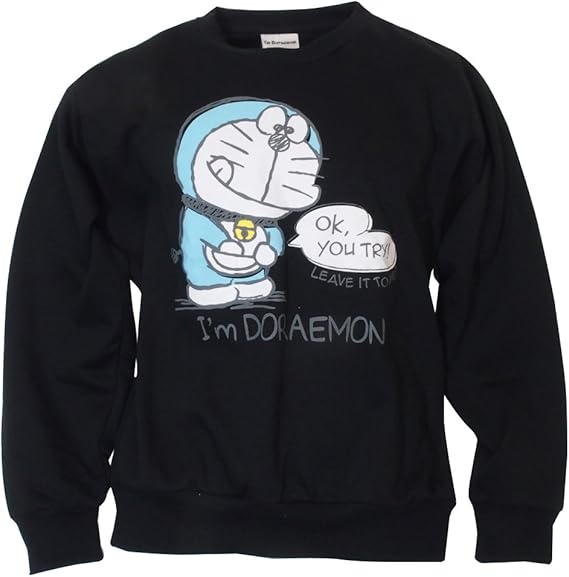 Amazon ドラえもん グッズ トレーナー サンリオ キャラ キャラクター Gbl33mbk トレーナー パーカー 通販