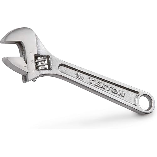 TEKTON 23001 4-Inch Adjustable Wrench