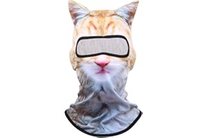 Cat Ski Mask, Cat Shiesty, Cat Sheisty, Kitty Ski Mask, Cat Balaclava, Animal Ski Mask, Animal Face Cover for Sports