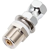 Soporte de espárrago SO-239 resistente para antena de radio CB, adaptador de montaje de espárrago de antena roscada estándar 