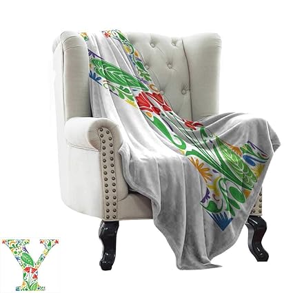 Amazon Com Beach Blanket Letter Y Seasonal Inspirations Capital