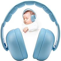 EZARC Baby Ear Muffs - 25dB Noise Cancelling Headphones For Infants 3-48 Months