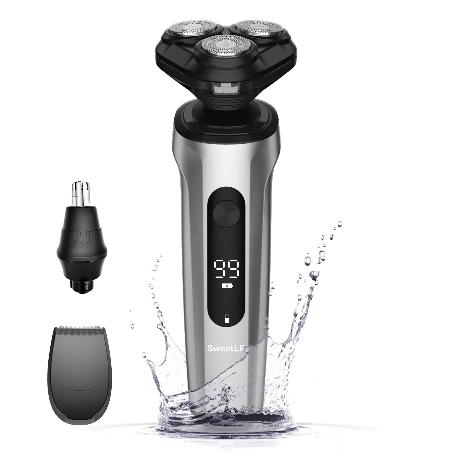 Mua SweetLF Electric Shaver, Men's, Swivel, 3 Blades, USB Rechargeable