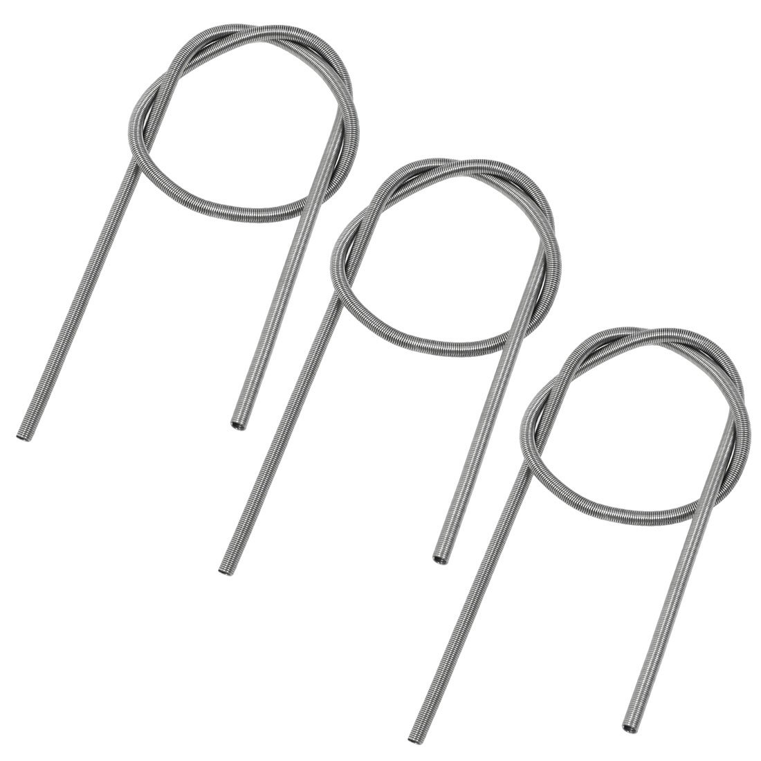 sourcing map 500mm Kiln Furnace Heating Element Coil Heater Wire 1.2KW AC220V 3Pcs