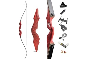 60 Inch Black Hunter Original Recurve Bow 20-60lbs Traditional Wood Longbow Right and Left Handed American Hunting Longbow fo