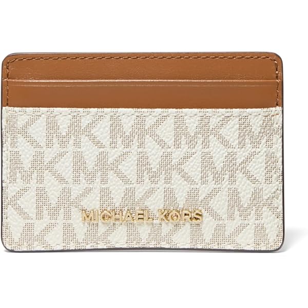Michael Kors Women's Jet Set Travel Saffiano Leather Card