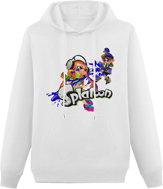 recon Teenager Hoodies Pullover Splatoon Games Round Long Sleeve