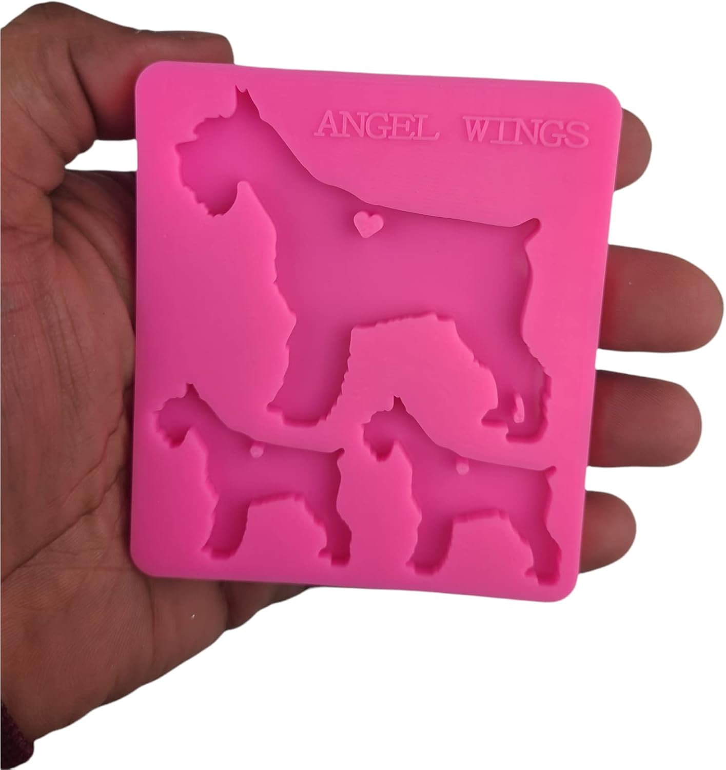 Mixed Media - Schnauzer Mold Schnauzer Keychain Mold, Schnauzer Dog Shape Silicone Mold, Schnauzer Dog Mold, Schnauzer Dog Resin Mold, Schnauzer Dog Mould, Schnauzer Dog Chocolate Mold, Schnauzer Dog cake Mold