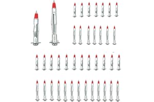 HOME MASTER HARDWARE 40pcs Zinc Plated Steel Hollow Wall Drive Anchor Screws Assortment Kit for Drywall,Molly Bolt Drive Fasteners Kits for Drywalls (1/8inch x 59 mm & 1/8inch x 46 mm)