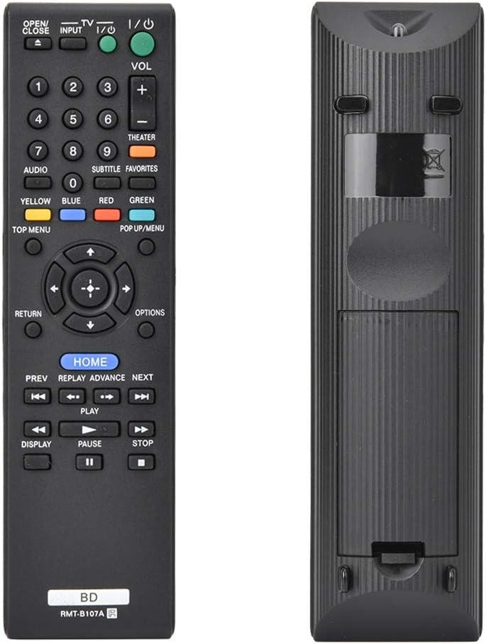 Hakeeta Universal Remote Control TV Controller Replacement for RMT-B107A BDP-BX37 BDP-S370 BDP-S373 45CS BDP-BX57 BDP-S570 BDP-S270 BDP-S470 BDP-S1700ES BDP-S770 - Image 5