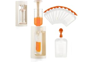 PandaEar Squeeze Station for Baby Puree Food Storage, Baby Food Pouch Filling Maker with 10 Pcs Pouches, Pouch Filling Station for Infant and Toddlers