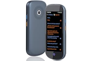 NEYES Language Translator Device Instant Two Way Translation Device with 137 Languages 4 Inch Touchscreen Portable Offline Online Voice Translation 2023 Real-time Translator for Travel Business (Light Grey)