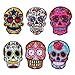 Sugar Skull Iron on Patches, Skull Patches,Sew On Patches for Jeans, Jackets, Bags, Vest, Arts and Crafts
