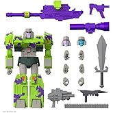 Super7 ULTIMATES! Transformers Megatron (G2 Comic) - 7" Transformers Action Figure with Accessories Classic Cartoon Collectibles and Retro Toys